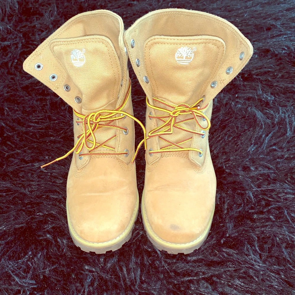 Juniors Timberland Fold Down Boots